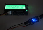 I2C-MP-USB connected to Grove LCD RGB