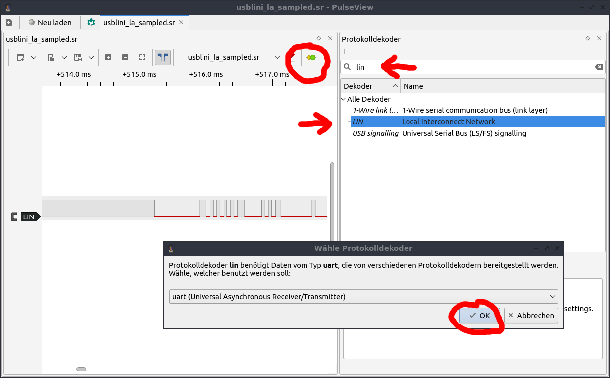 Add LIN protocol decoder